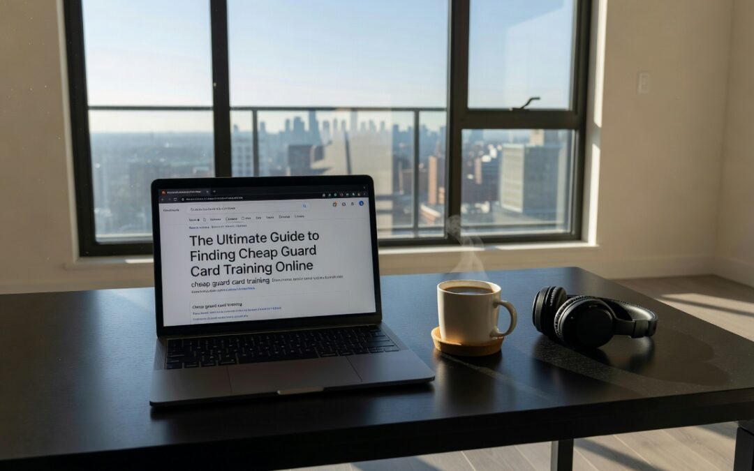 The Ultimate Guide to Finding Cheap Guard Card Training Online